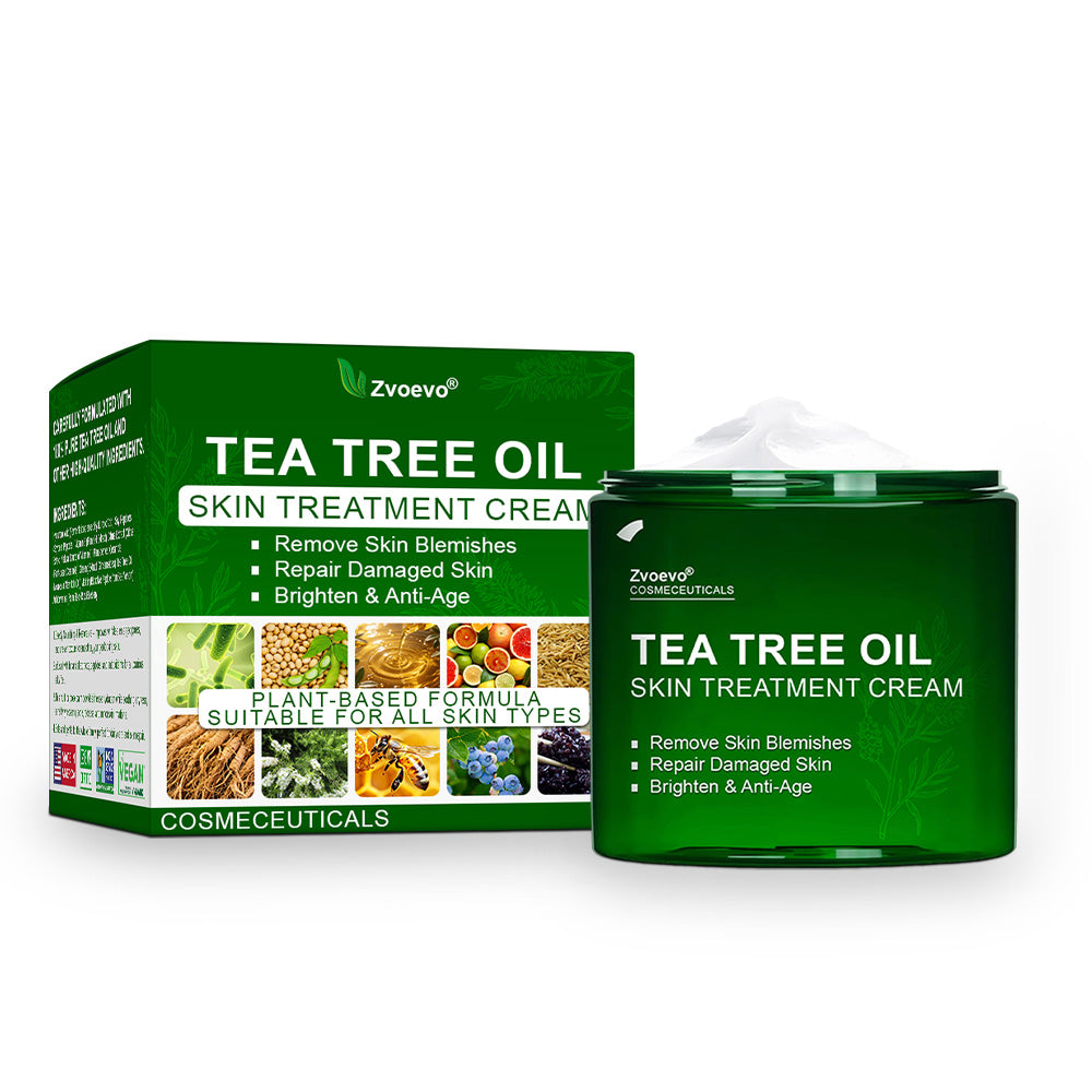 🌿𝐳𝐯𝐨𝐞𝐯𝐨® 𝐂𝐫𝐞̀𝐦𝐞 𝐝𝐞 𝐓𝐫𝐚𝐢𝐭𝐞𝐦𝐞𝐧𝐭 𝐚̀ 𝐥’𝐇𝐮𝐢𝐥𝐞 𝐝’𝐀𝐫𝐛𝐫𝐞 𝐚̀ 𝐓𝐡𝐞́ – Testée dermatologiquement et certifiée par des dermatologues. Une aide efficace contre les taches cutanées, les dommages de la peau, le teint irrégulier et les signes du vieillissement.