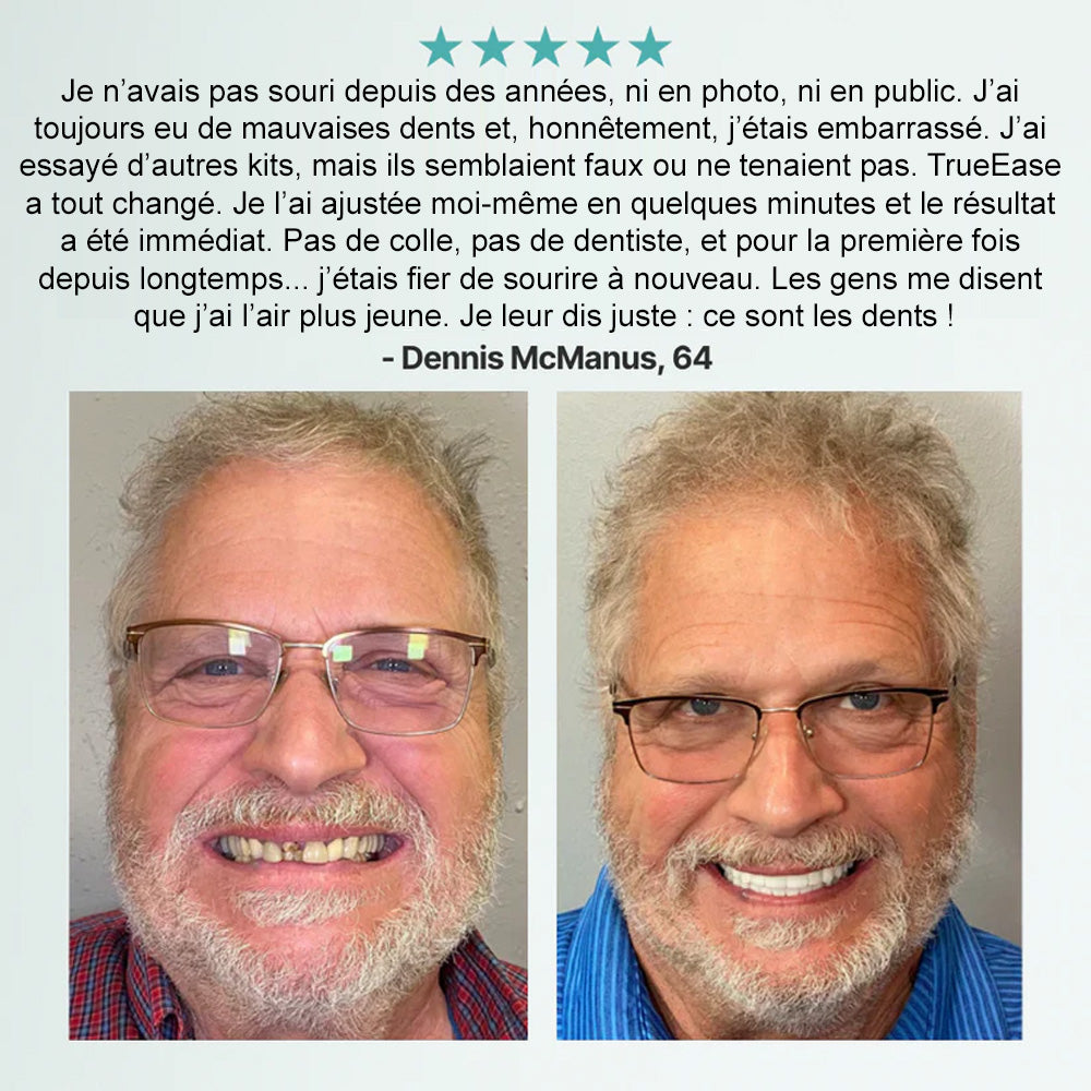 🦷𝗕𝗶𝗸𝗲𝗻𝗱𝗮® Prothèse Dentaire Complète Avancée et Sur-Mesure (✅ Prothèses confortables cliniquement approuvées — Fiables et adoptées par plus de 8 000 utilisateurs en France pour un confort tout au long de la journée.)