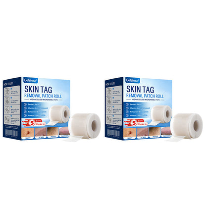 🫧🌟Celsiora® Multi-Functional Microneedle Hydrocolloid Patch Roll | Unterstützt die Pflege von Hautanhängseln, Warzen & hartnäckigen Hautunreinheiten