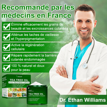 🌿𝐳𝐯𝐨𝐞𝐯𝐨® 𝐂𝐫𝐞̀𝐦𝐞 𝐝𝐞 𝐓𝐫𝐚𝐢𝐭𝐞𝐦𝐞𝐧𝐭 𝐚̀ 𝐥’𝐇𝐮𝐢𝐥𝐞 𝐝’𝐀𝐫𝐛𝐫𝐞 𝐚̀ 𝐓𝐡𝐞́ – Testée dermatologiquement et certifiée par des dermatologues. Une aide efficace contre les taches cutanées, les dommages de la peau, le teint irrégulier et les signes du vieillissement.