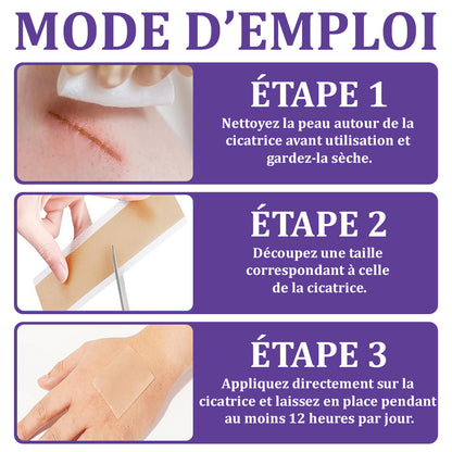 🏷️Boutique officielle : Flysmus® ReGen Bandelette Microneedle Nano à l’acide hyaluronique — Traitement efficace des cicatrices anciennes et récentes, cicatrices chirurgicales, vergetures, chéloïdes, acné, brûlures, verrues, dermatomes et varices