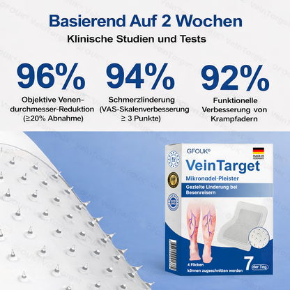🦩✅GFOUK® VeinTarget Microneedle Patch ⚡ Sofortige Linderung, langfristige Ergebnisse