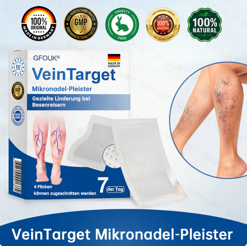🦩✅GFOUK® VeinTarget Microneedle Patch ⚡ Sofortige Linderung, langfristige Ergebnisse